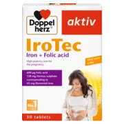 Illustration of the product packaging Doppelherz aktiv IroTec front view